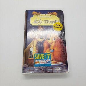 Walt Disney Masterpiece Lady and‎ the Tramp (VHS, 1998) Factory Sealed THX New